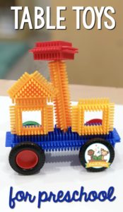 DIY Table Toys for Preschoolers: Wonderful Construction Activity Idea for Kids with Duplo Bricks ...