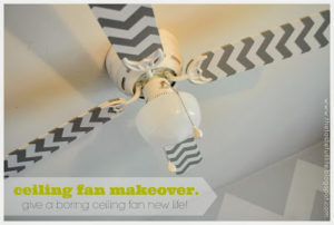 DIY Decor Idea of Fan Blades with Contact Paper: An Inexpensive Makeover Challenge