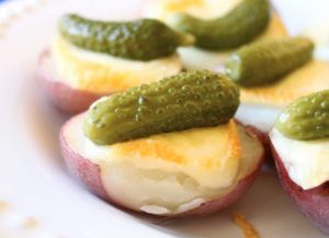 Raclette switzerland Foods: Raclette with potatoes, cornichons and pickled onions