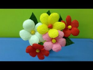 Easy to Make Crepe Paper Flowers – Paper Flower Crafts