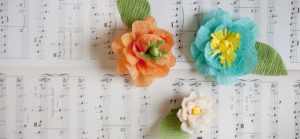 Beautiful Crepe paper flower crafts which are great for decorating handmade gifts