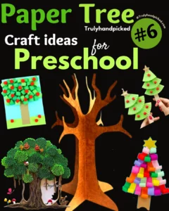 12 Paper Tree Craft Ideas (Pics) For Classroom Wall & Preschool Crafts