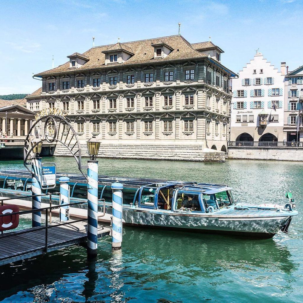 Limmat River Cruise for a beautiful perspective of Zürich’s Old Town