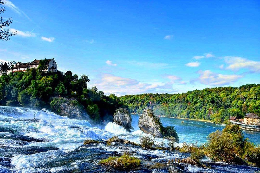 Zurich Falls - Rhine Falls Switzerland for Nature Lovers - Truly Hand ...