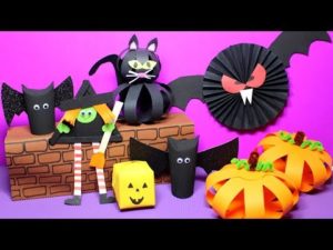 Totally Adorable Easy Halloween Crafts for Kids – Video Tutorial