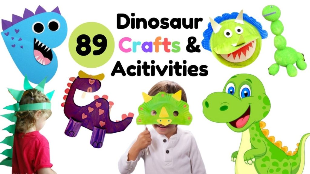 89 Creative & Engaging Dinosaur Craft Ideas and Activities for Kids