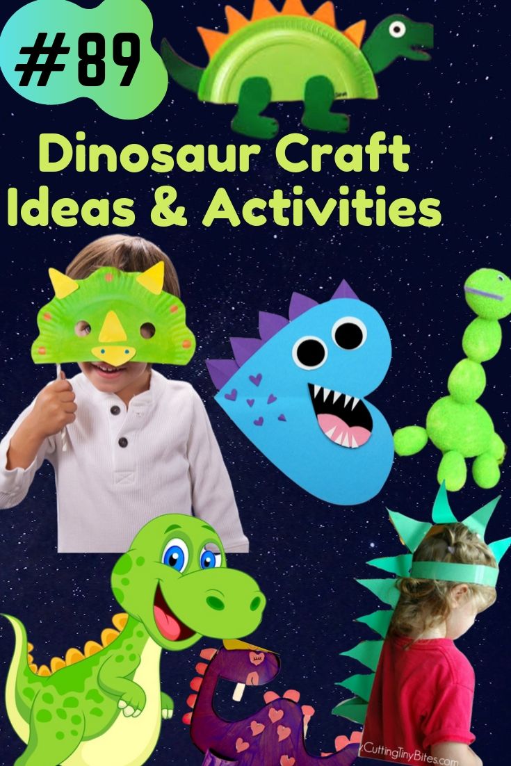 89 Creative & Engaging Dinosaur Craft Ideas and Activities for Kids ...